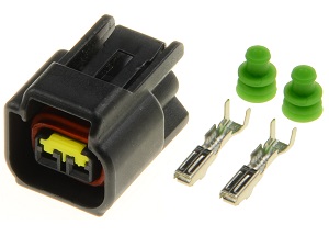 2 way Nippon Denso ignition coil connector (129700, 21171)