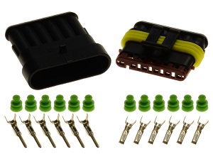 6pin 1.5 superseal connector set
