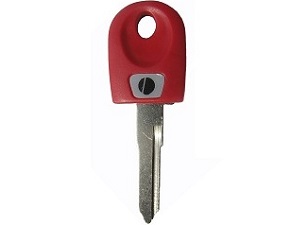 Ducati blanco chip key (red) - Click Image to Close