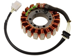 Kawasaki ER6 stator alternator rewinding