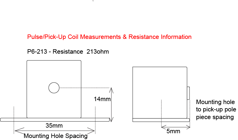 pick-up measurements pick-up measurements
