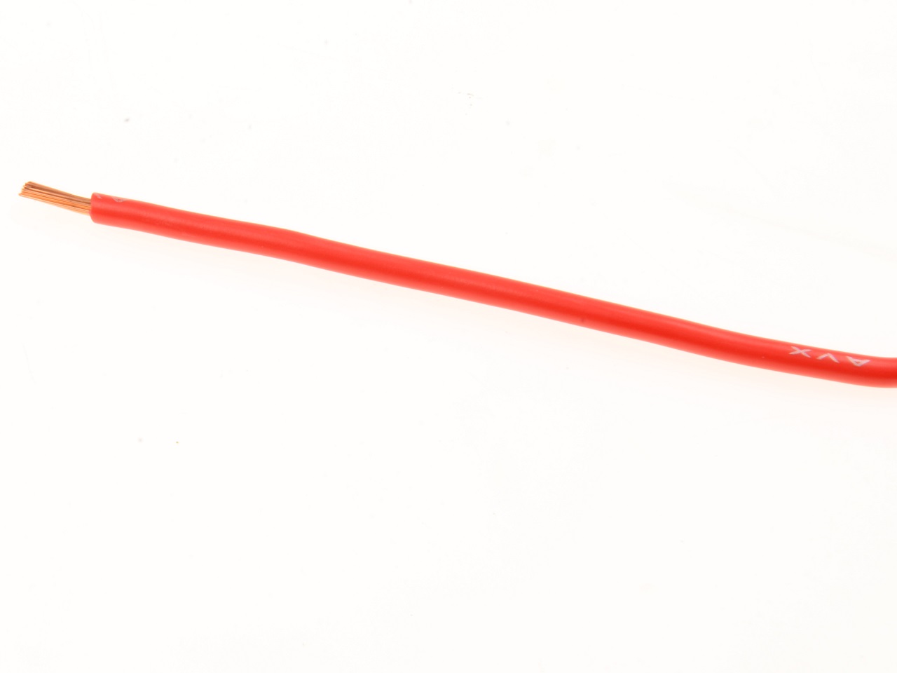 Red 26A automotive wire - Click Image to Close