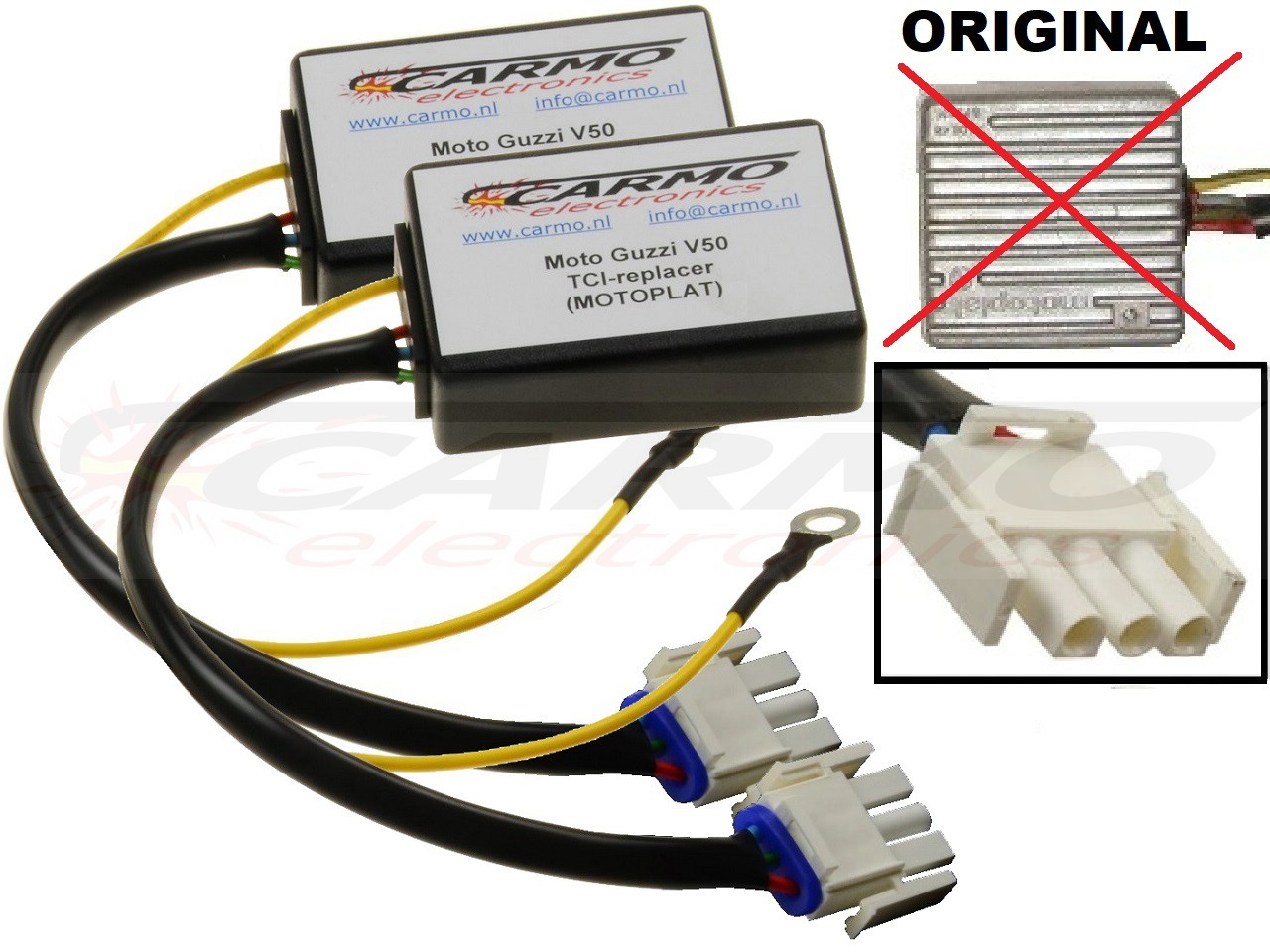 Motoplat CDI-box V50 Nato (2X) - Click Image to Close