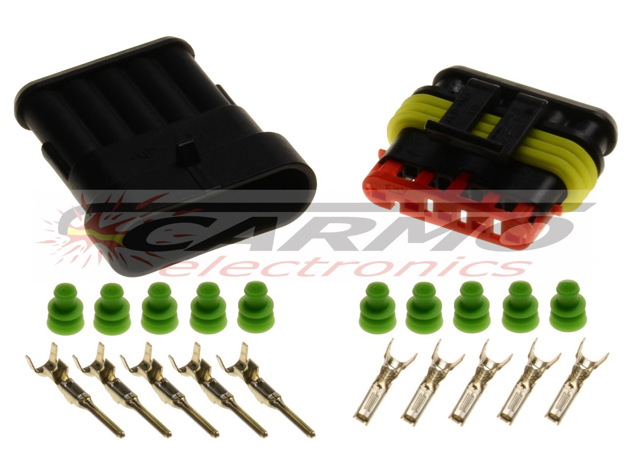 5pin 1.5 superseal connector set - Click Image to Close
