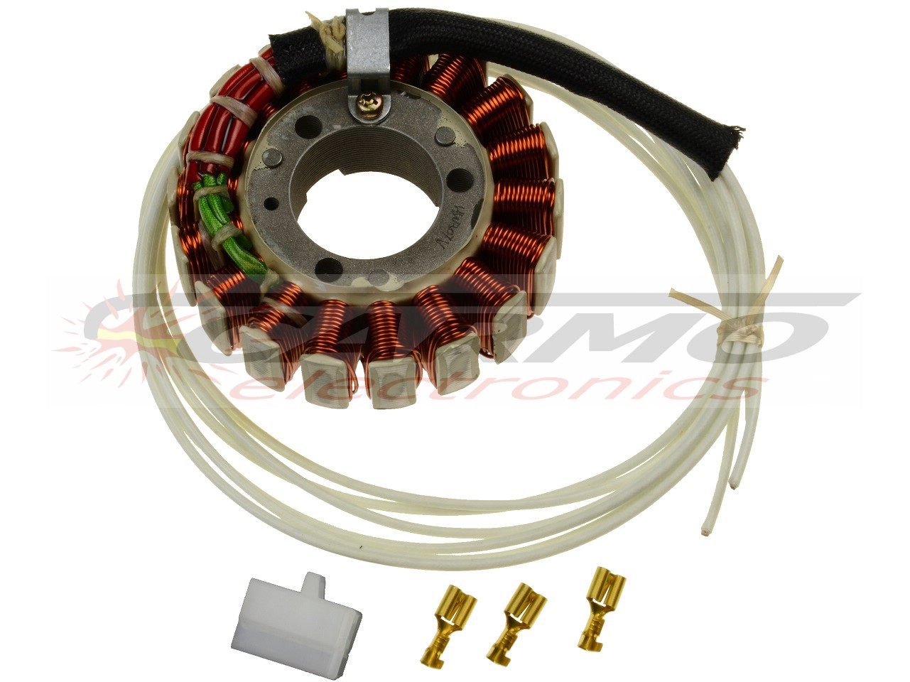 Honda CB-1 CB1 400 CB400F stator alternator rewinding - Click Image to Close