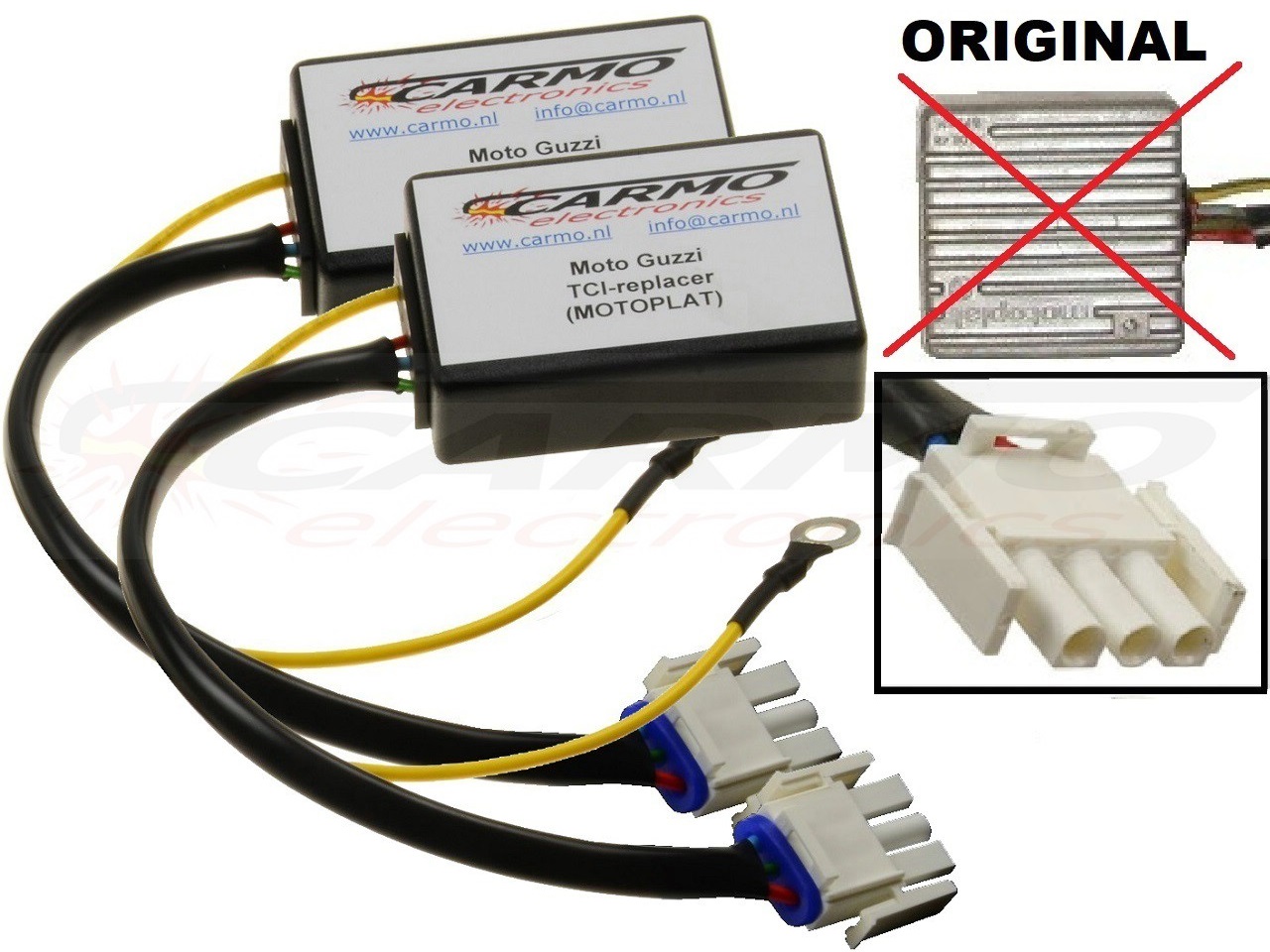 Motoplat CDI-box California 3 (2X) - Click Image to Close