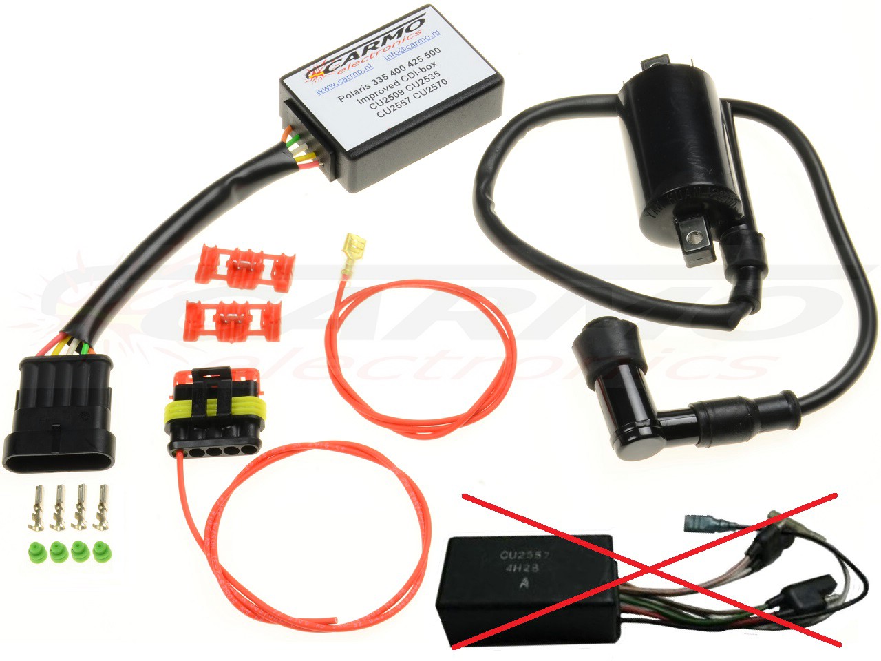 Polaris Magnum Sportsman Ranger 335 400 425 500 CDI igniter - Click Image to Close