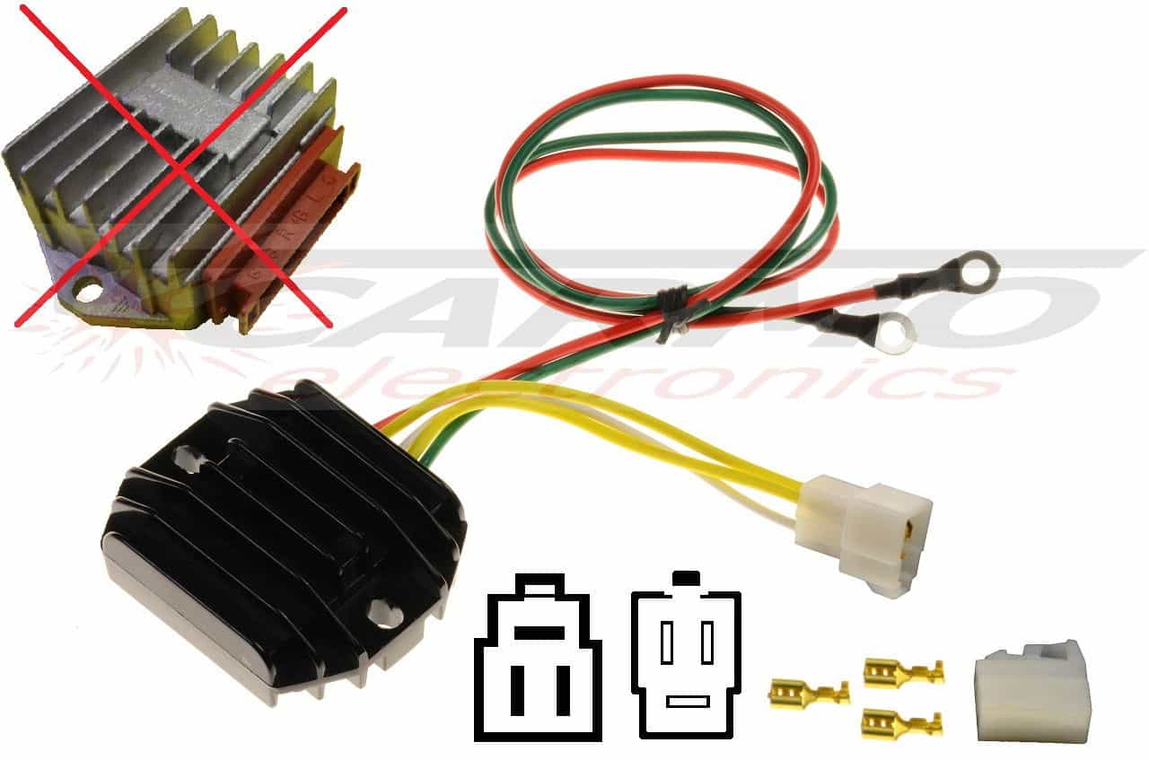 CARR5115 Rotax voltage regulator (343620, 362001) - Click Image to Close