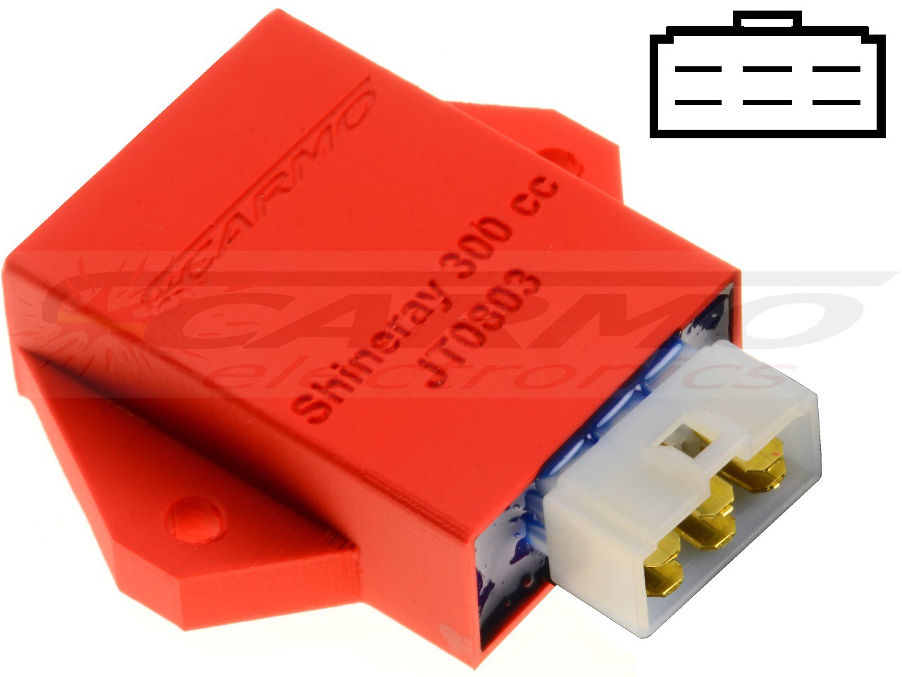 Shineray XY300STE Quad ATV igniter ignition module CDI TCI Box - Click Image to Close