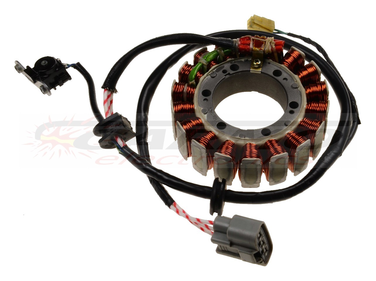 Yamaha TDM900 stator alternator rewinding - Click Image to Close