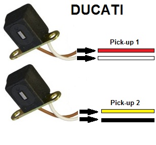 Ducati pick-up´s fitting detail